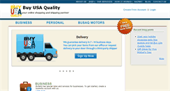 Desktop Screenshot of buyusaquality.com