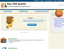 Tablet Screenshot of buyusaquality.com